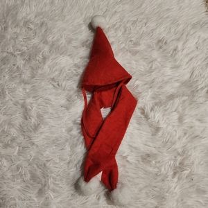 ♠️10/$10♠️ Santa Hat with Attached Scarf for Small Dog